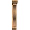 Ekena Millwork Funston Slat Smooth Bracket w/ Offset Brace, Western Red Cedar, 5 1/2"W x 30"D x 34"H BKT0604X30X34FST06SWR - alternate 2